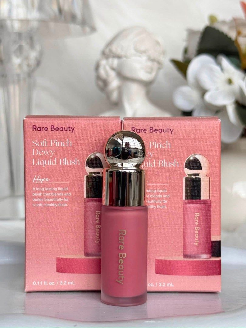 Rare Beauty Liquid Blush (Category: Makeup) located in Pasay City. Submitted by fortellebeauty.mnl (Listing ID 1459540028, Image 2). Description: Rare Beauty Liquid Blush Travel Size 3.2ML shades available: 🌸 Hope 🌸 Happy 💯 GUARANTEED AUTHENTIC. ✅ Ready for shipping/pick up 📩 SEND ME A DM IG&FB Page: @fortellebeauty.mnl.