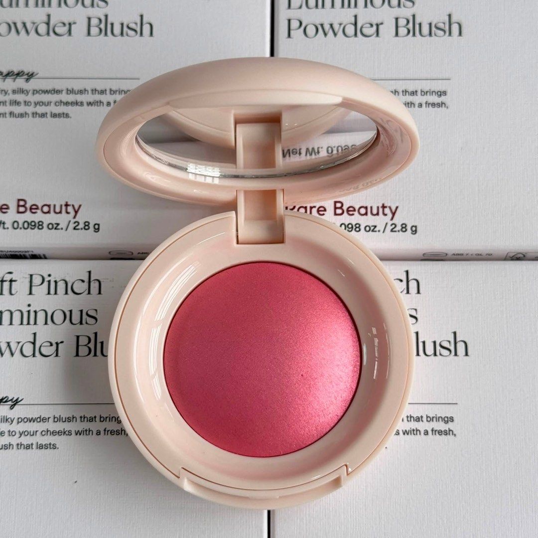 Rare Beauty Powder Blush (Category: Makeup) located in Pasay City. Submitted by fortellebeauty.mnl (Listing ID 1459545075, Image 1). Description: Rare Beauty Powder Blush Full size Shades available: Happy & Hope 💯 GUARANTEED AUTHENTIC. ✅ Ready for shipping/pick up 📩 SEND ME A DM IG&FB Page: @fortellebeauty.mnl.