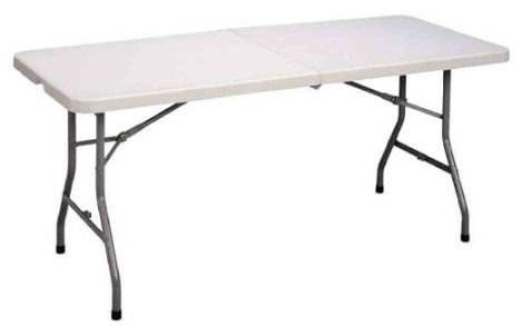 Rectangular Fold-in-half utility Table / Study Desk / Office Furniture (Category: Tables & Sets) located in Manila. Submitted by namirkahal (Listing ID 1459517916, Image 1). Description: Our business helps companies design productive environments through: - Modular Workstations & Office Cubicles -Ergonomic Office Chairs (Task chair,Executive chairs) -Conference&Executive tables -Customized Office Storage & Filing Cabinets We offer flexible corpor