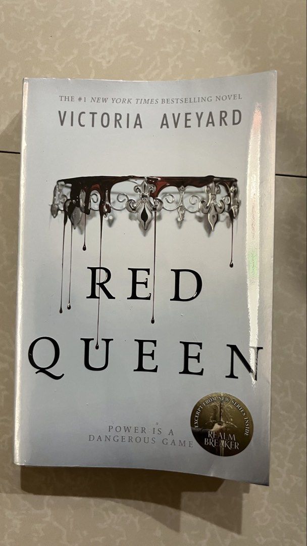 Red Queen by Victoria Aveyard (Category: Storybooks) located in Quezon City. Submitted by kkkchx (Listing ID 1459528865, Image 1). Description: Rfs: decluttering.