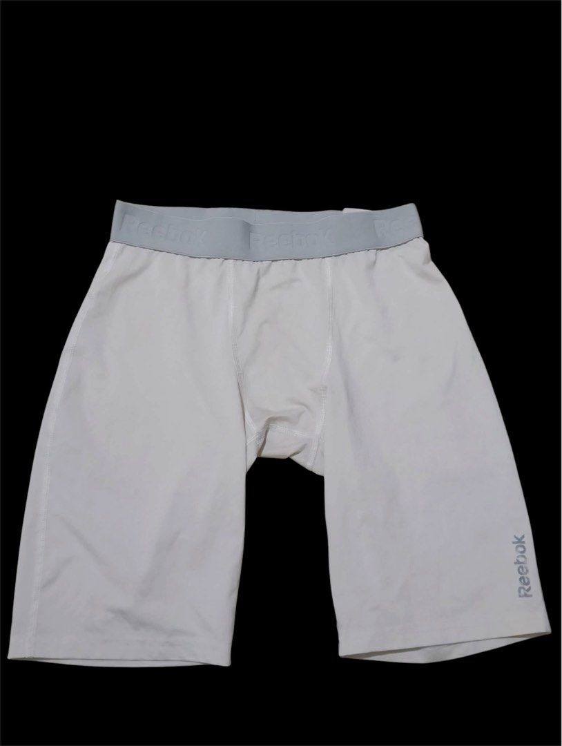 Reebok Men’s Compression Shorts (Category: Activewear) located in Manila. Submitted by rarefindsgallery (Listing ID 1459579905, Image 2). Description: Reebok Men’s Compression Shorts/ Cycling Size: Large Inseam: 10”.