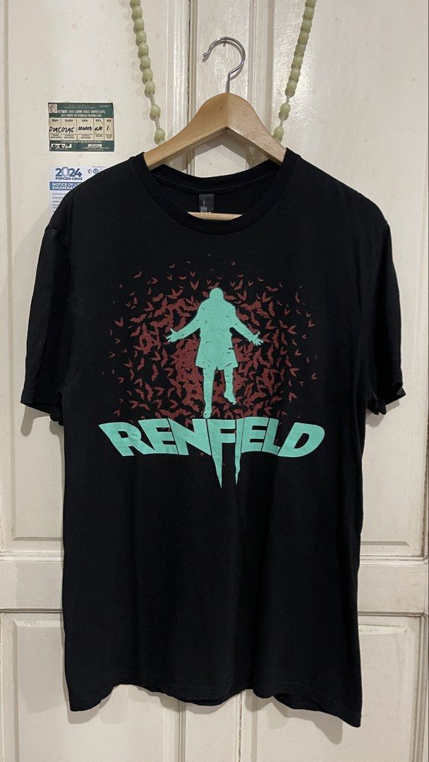 Renfield 2023 Horror-Comedy Promo Tee - Medium (Category: Tshirts & Polo Shirts ) located in Bacoor. Submitted by Dakilang_Basurero (Listing ID 1459496236, Image 3). Description: 2023 Comedy Horror Film starring Nicolas Cage Promo Tee Medium 20x29 Issue: see last pic.