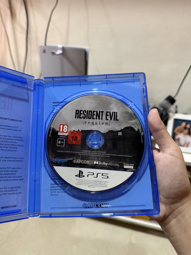Resident evil (Category: PlayStation) located in Makati City. Submitted by grand_emaster (Listing ID 1459601764, Image 2). Description: FS: Resident Evil Requiem – PS5 🎮 ₱2,399 📀 Condition: No scratches, even the case is still clean and presentable. 📌 RFS: Done playing 📍 Location: Legazpi, Albay 🚚 Outside Legazpi: Can ship via J&T PM if interested!.