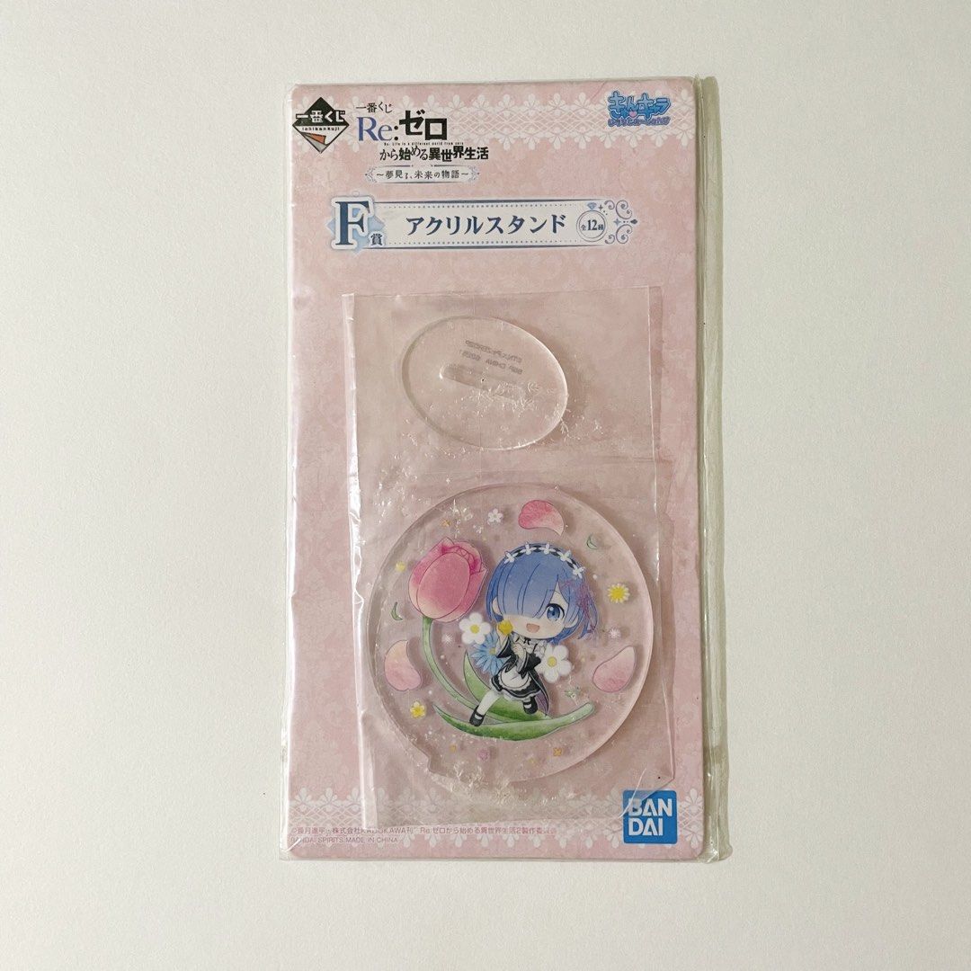 Re:Zero Acrylic Stand (Category: Character Goods) located in Butuan. Submitted by paperlueur (Listing ID 1459531289, Image 1). Description: .
