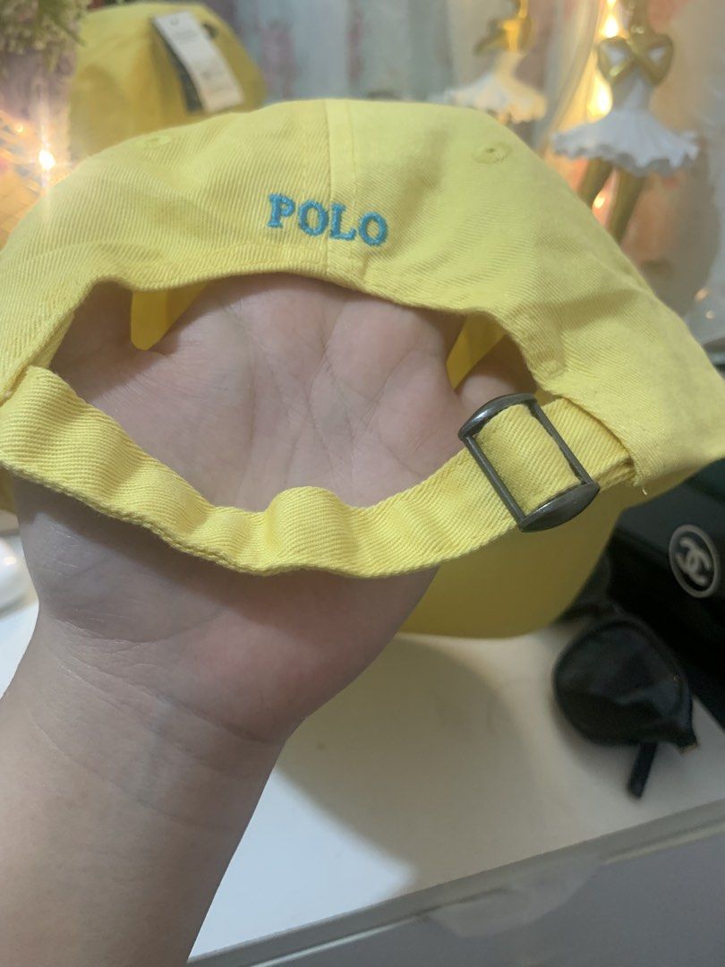 RL Pastel Yellow Cap (Category: Hats & Beanies) located in Bocaue. Submitted by gaille29 (Listing ID 1459543827, Image 3). Description: Pls see photos as reference.