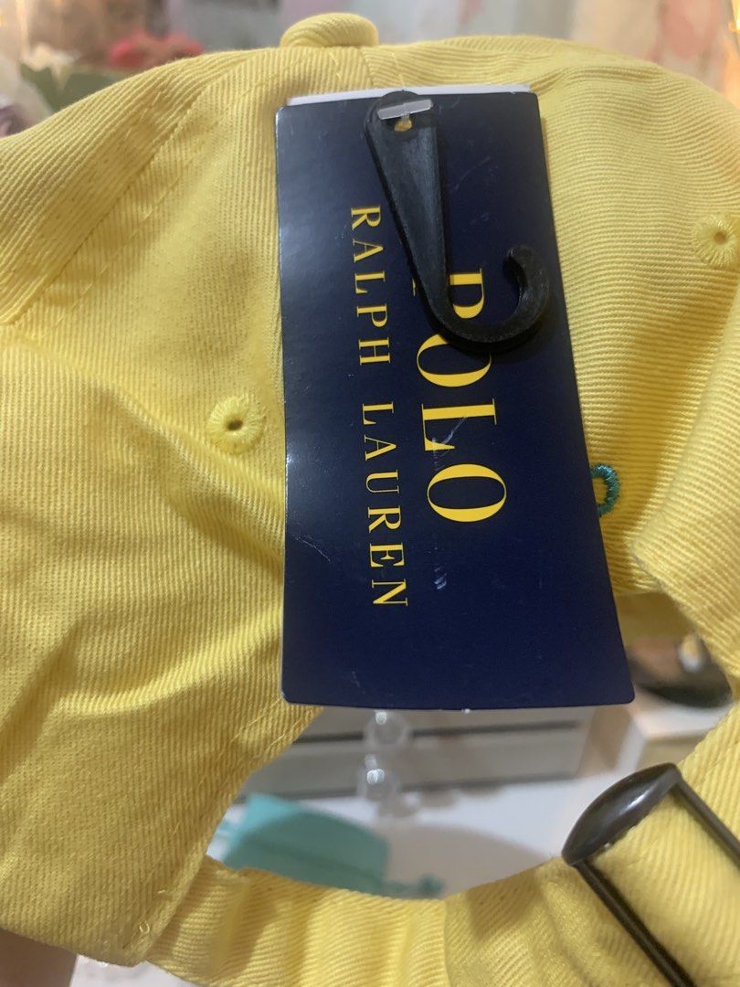RL Pastel Yellow Cap (Category: Hats & Beanies) located in Bocaue. Submitted by gaille29 (Listing ID 1459543827, Image 2). Description: Pls see photos as reference.