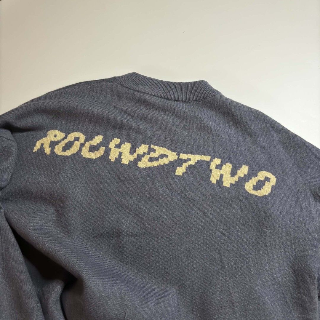 ROGHWO SATISFICING Butterfly Knit Sweater (Category: Coats, Jackets and Outerwear) located in San Pablo. Submitted by refitsph (Listing ID 1459671497, Image 3). Description: - Width: 26 - Length: 29 - Legit / Authentic - Flawless - Already Washed and Ready to Wear.