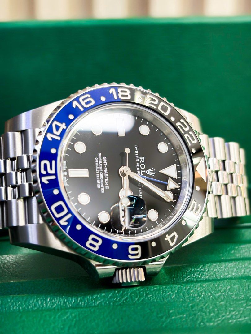 Rolex GMT master 2 batgirl (Category: Luxury Watches) located in San Juan City. Submitted by ajtswisswatches (Listing ID 1459549200, Image 2). Description: ROLEX GMT Master 2 Batgirl Ref#126710blnr Year:2026 Waranty until 2031 Condition:10/10 brand New unworn Complete set (Full set) Php 1,235,000 📍pick up Gh San juan All watches are 100% Legit (Original)& -open for authentication #rolexgmtmaster2.