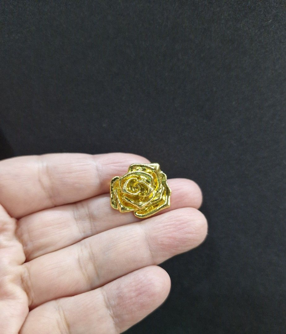 Rosebud Brooch (Category: Brooches) located in Taguig. Submitted by mommaschoice (Listing ID 1459586420, Image 2). Description: Brand new Small brooch Lightweight won't damage fabric Perfect for suits, ties , shawl , jackets Ships nationwide.