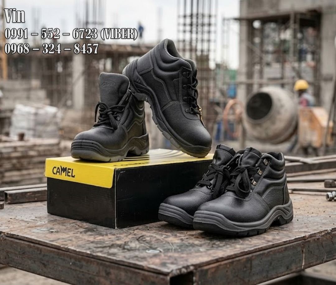 safety shoes camel hi-cut (Category: Boots) located in Bacoor. Submitted by zx400rr (Listing ID 1459494760, Image 1). Description: CAMEL CM7060 CM8050 Full grain High Cut With Steel toe Leather Double Density PU Sole OSCH Approved Regular colors : Black Hotlines: 0991 552 6723 0968 324 8457 0933 855 9510 0956 702 8557 Landline: Pldt 046 416-39-20 Pin location: Nazareno 10 Trading #12 Tirona Hi-way , Mabolo 3, Bacoor CAvite WE GAVE DISCOUNT FOR BU