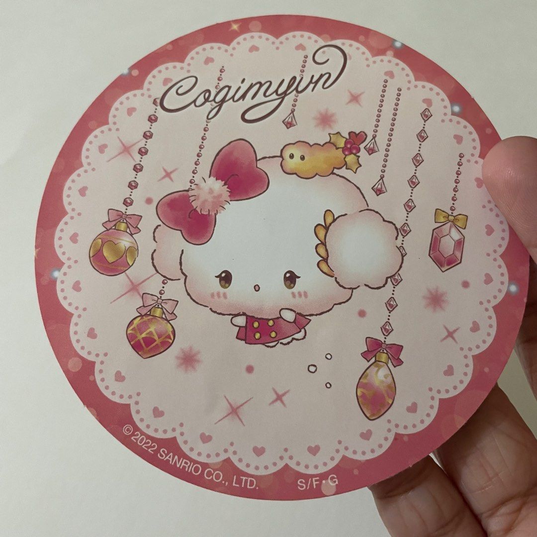 Sanrio Cogimyun Round Sticker (Category: Character Goods) located in Butuan. Submitted by paperlueur (Listing ID 1459574012, Image 2). Description: .