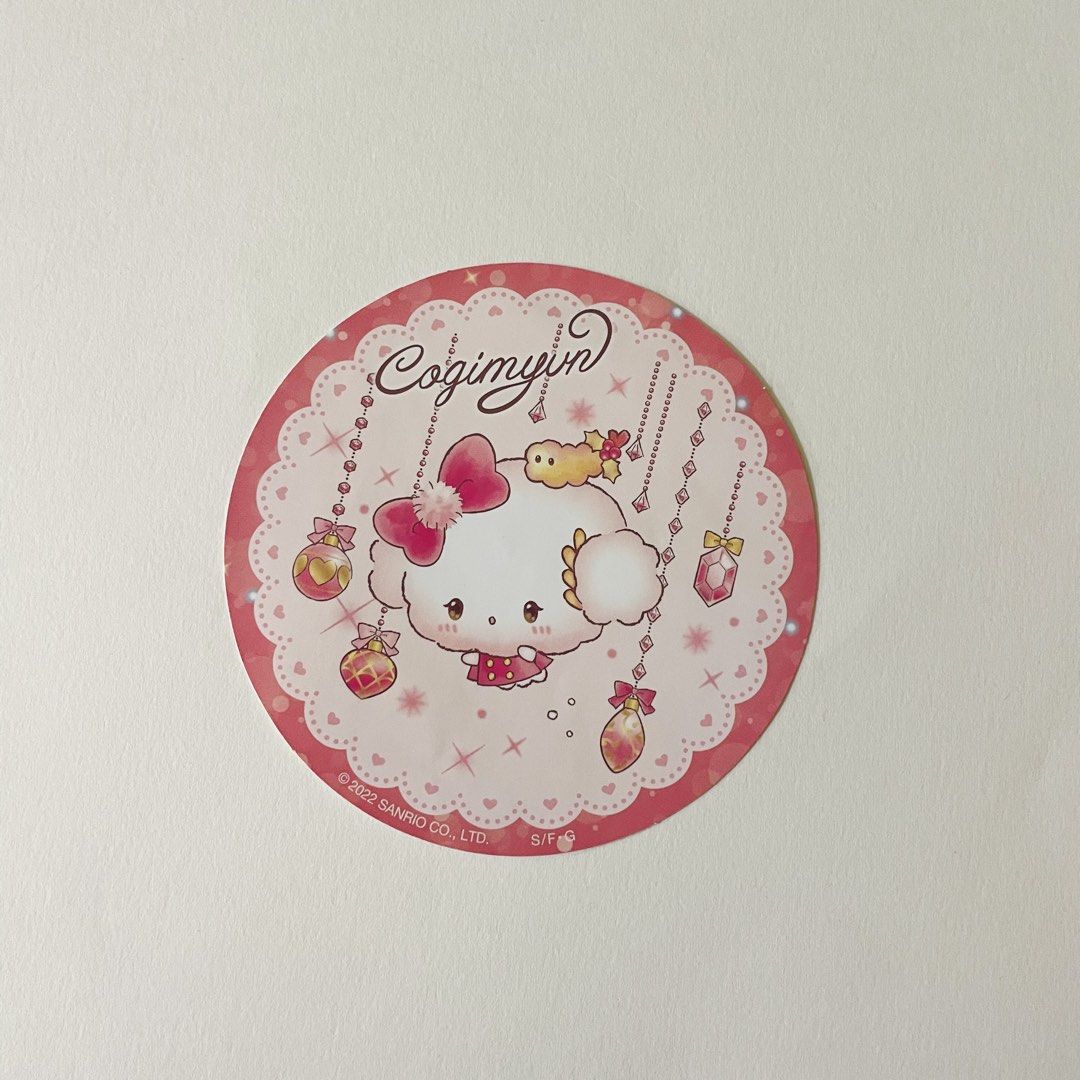 Sanrio Cogimyun Round Sticker (Category: Character Goods) located in Butuan. Submitted by paperlueur (Listing ID 1459574012, Image 1). Description: .