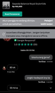 (Kategori: ) berada di . Dikirim oleh prelovedbysithaa (ID iklan 1459519092, Gambar 1). Deskripsi: .