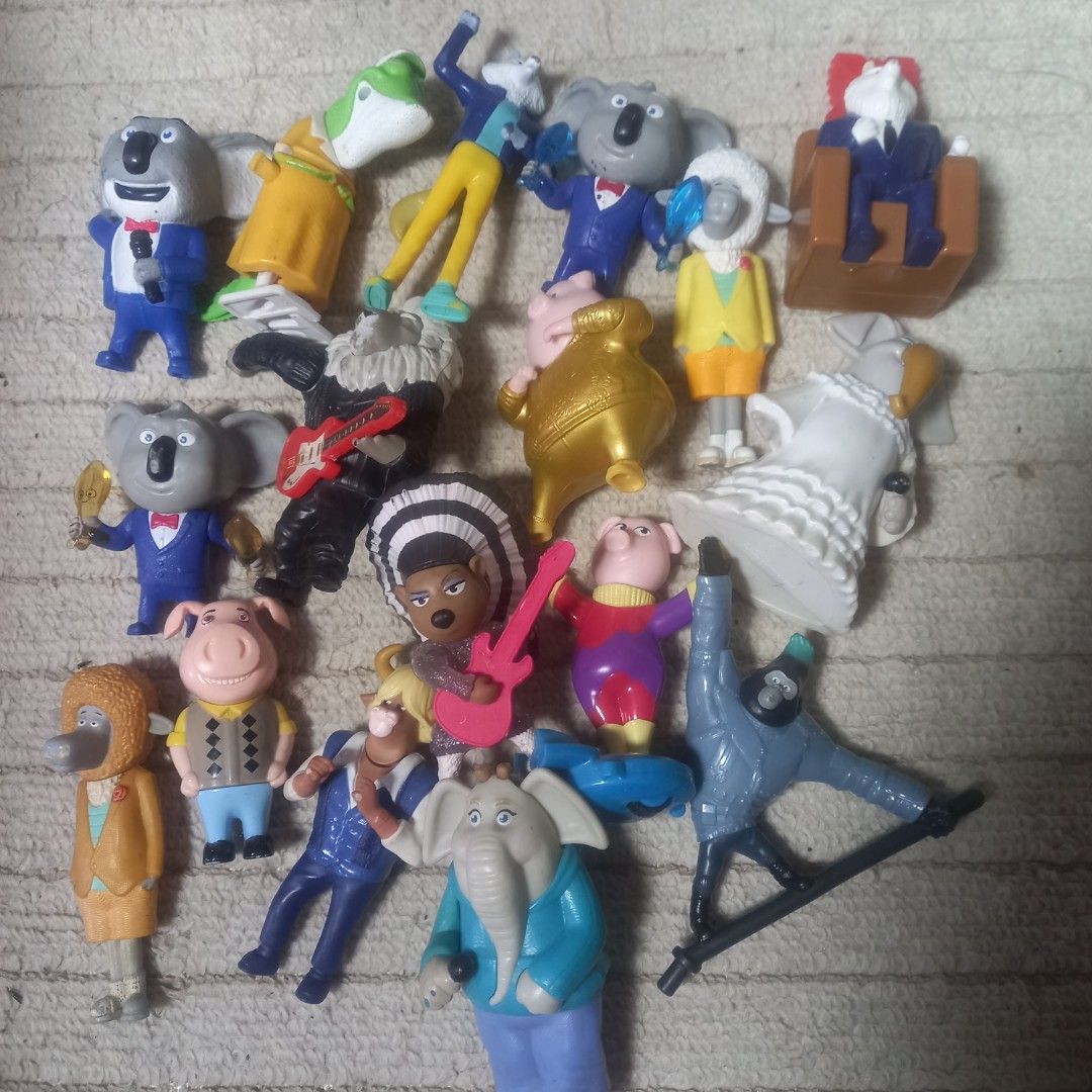 Set of Sing figures 15 pcs (Category: Figurines & Statues) located in Silang. Submitted by EkonomikaPH (Listing ID 1459536332, Image 1). Description: Pass sa lowballers 15-PC SET 680 KUNG retail 65 each NO reasonable offer, NO Reply ❤️SUBMIT the stated price using the MAKE OFFER tab For decisive buyers only ALL photos posted Bawal sa entitled & sa walang common courtesy jusko po 😅 Gcash for the item then shipping thru Shapi OR J&T Manage expecta