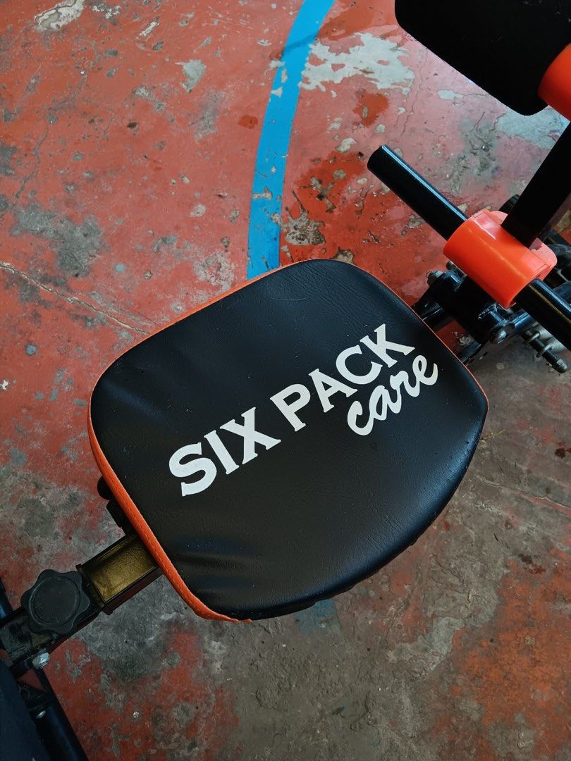 SIX PACK CARE 6-in-1 Exercise Machine (Category: Cardio & Fitness Machines) located in Pasay City. Submitted by meostore (Listing ID 1459534969, Image 3). Description: -Brand: SIX PACK CARE -Designed for sit-ups, push-ups, cycling, stretching and resistance training -Features a rolling back massager and twisting seat pad NOTE: Selling as is only. Please expect few scratches, dents or paintchips. Actual photos posted..