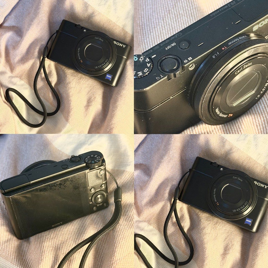 Sony RX100 Mark 1 (Read Description) (Category: Cameras) located in Manila. Submitted by bc040302 (Listing ID 1459588754, Image 1). Description: Camera condition + sample photos: https://bit.ly/Sony-RX100-M1-2026. Selling my personal camera. As this is a secondhand camera, please expect minor flaws on the camera body. Honest issue: The lens does not extend/retract properly, but still works after a restart. Asked around Quiapo and repair costs aro