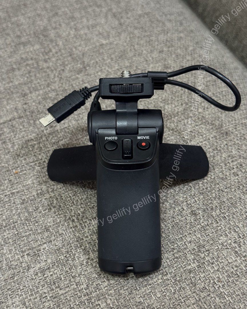 Sony VCT-SGR1 Shooting Grip / Mini Tripod (Category: Tripods & Monopods) located in Mandaluyong City. Submitted by gse2018 (Listing ID 1459494515, Image 1). Description: Sony VCT-SGR1 Shooting Grip / Mini Tripod ✨ Condition: 9.8/10 ✨ Function: 10/10 — No issues ✔️ Original Sony shooting grip ✔️ Wired control — no battery/charging needed ✔️ Works as a shooting grip + mini tripod ✔️ Shutter, video record & zoom controls ✔️ Compact and lightweight C