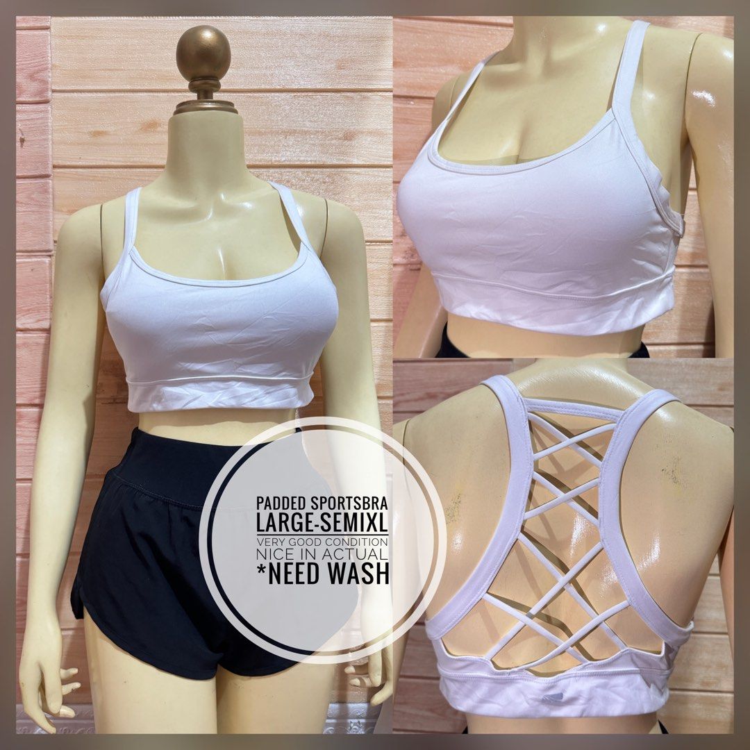 sportsbra branded (Category: Other Sports Equipment and Supplies) located in Manila. Submitted by annepalanioalfaro (Listing ID 1459583898, Image 2). Description: condition and sizes attached at the photo description, pls read.