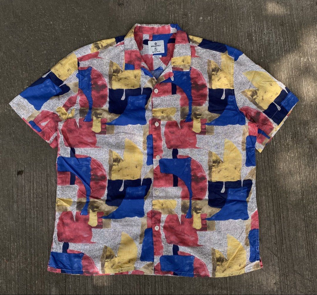 Springfield Natural Cotton Polo Button Down (0145) (Category: Tshirts & Polo Shirts ) located in Cebu City. Submitted by czar0518 (Listing ID 1459571891, Image 1). Description: Springfield Natural Cotton Polo Button Down Width 24 Length 30 Excellent condition No issue Dm sure buyer.📩.