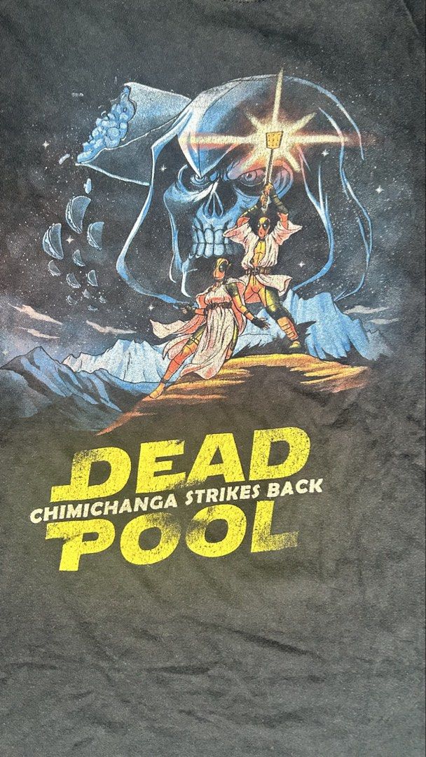 Starwars Deadpool Parody Shirt (Category: Tshirts & Polo Shirts ) located in Batangas. Submitted by get.looted (Listing ID 1459619722, Image 2). Description: Starwars Deadpool Parody Shirt Gildan on tag Lightly Used 22x27 Large fitting Vintage/Vtg.