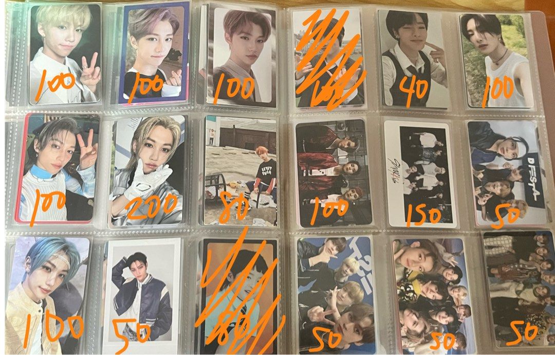 Stray Kids Photocards (Category: K-Wave Merchandise) located in Manila. Submitted by icansoken (Listing ID 1459521055, Image 1). Description: •QUIT SELLING • Some Stray Kids photocards (especially the olds ones) has some marks and scratches so no sensitive buyers! (You can ask me for conditions) • Top-loaders and cardboards are recycled •Buyer has to shoulder SF • PAYO MOP: GCASH/BPI MOD: J&T.