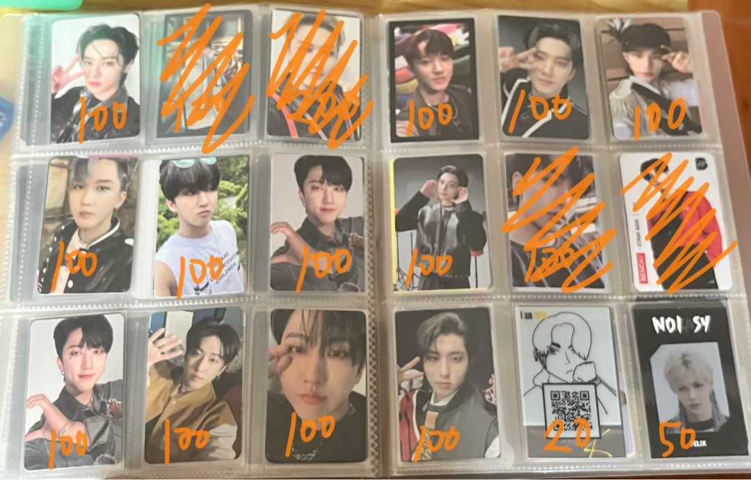 Stray Kids Photocards (Category: K-Wave Merchandise) located in Manila. Submitted by icansoken (Listing ID 1459521055, Image 2). Description: •QUIT SELLING • Some Stray Kids photocards (especially the olds ones) has some marks and scratches so no sensitive buyers! (You can ask me for conditions) • Top-loaders and cardboards are recycled •Buyer has to shoulder SF • PAYO MOP: GCASH/BPI MOD: J&T.