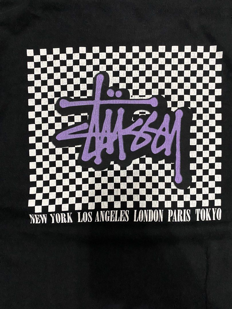 STUSSY CHECKERS (Category: Tshirts & Polo Shirts ) located in Rizal. Submitted by thrift.cartel (Listing ID 1459552728, Image 3). Description: AUTHENTIC.