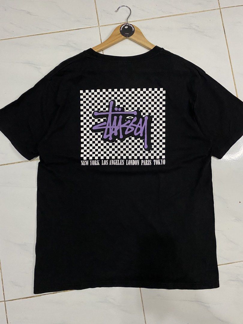 STUSSY CHECKERS (Category: Tshirts & Polo Shirts ) located in Rizal. Submitted by thrift.cartel (Listing ID 1459552728, Image 1). Description: AUTHENTIC.