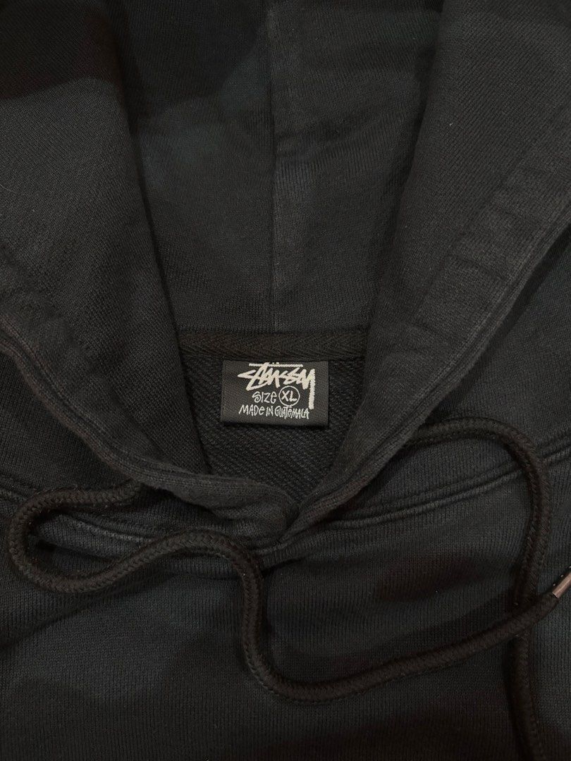Stussy Hoodie (Category: Hoodies) located in Manila. Submitted by lorenzscofield9 (Listing ID 1459637950, Image 3). Description: Stussy mid logo pull over hoodie jacket Size large - XL Width- 26 Length - 27 Dimensions Price: 1200 + sf .