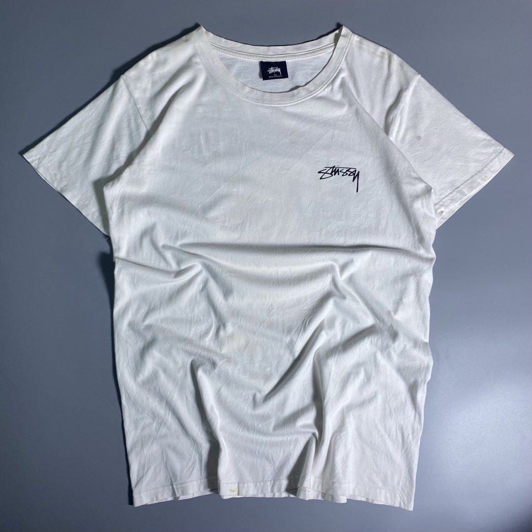 Stussy Samurai Tee (Authentic) (Category: Tshirts & Polo Shirts ) located in Manila. Submitted by knives.finds (Listing ID 1459676675, Image 2). Description: Stussy 20 x 28 Issue: Needs wash, Minimal cracks (Unnoticeable) 700.