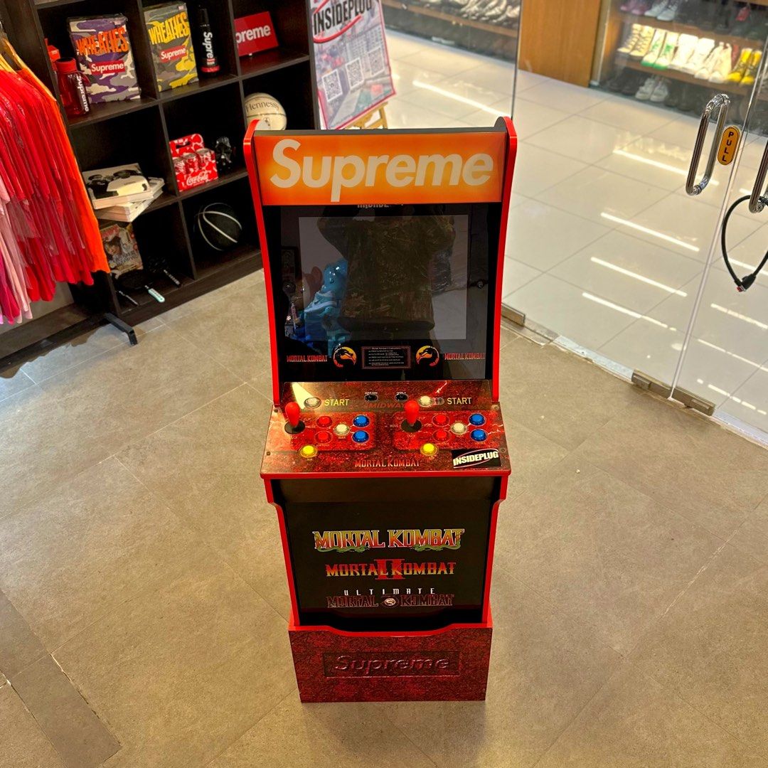 Supreme FW20 Mortal Kombat by Arcade1UP (Category: Others) located in Quezon City. Submitted by inside_plug (Listing ID 1459617928, Image 1). Description: For Sale Supreme FW20 Mortal Kombat by Arcade1UP Brandnew Dm us to purchase.