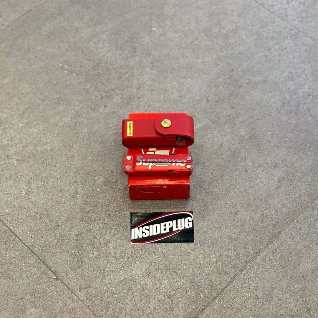 Supreme SS20 Supreme Leatherman Rebar (Category: Home Improvement Tools & Accessories) located in Quezon City. Submitted by inside_plug (Listing ID 1459619333, Image 1). Description: For Sale Supreme SS20 Supreme Leatherman Rebar Brandnew Dm us to purchase.