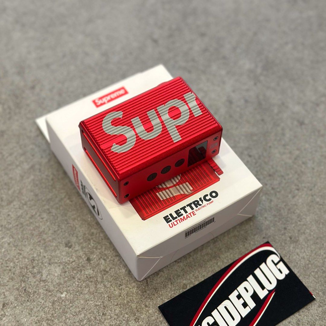 Supreme SS26 Silca Elettrico Ultimate Inflator Pump (Category: Home Improvement Tools & Accessories) located in Quezon City. Submitted by inside_plug (Listing ID 1459620001, Image 2). Description: For Sale Supreme SS26 Silca Elettrico Ultimate Inflator Pump Brandnew Dm us to purchase.