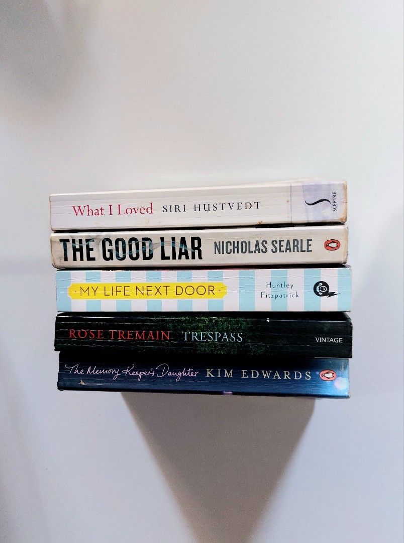 TAKE ALL FOR P100 | Assorted Novels (Category: Storybooks) located in Tanauan. Submitted by solanathriftph (Listing ID 1459615419, Image 3). Description: 📚 major bookshelf clean out / clearance sale ~ — get one bundle/slide for only P100! — slides 6 to 9 are UK large paperback — badly need space in my bookshelves — MOP: Gcash | fast shipping.
