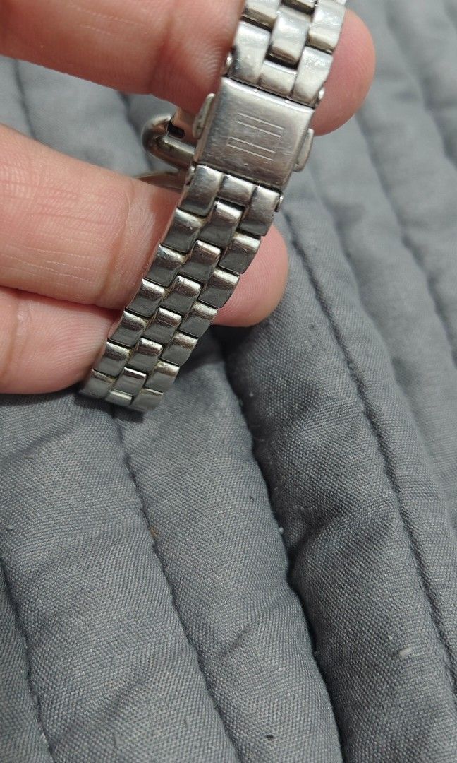 Tommy Hilfiger (Category: Women's Watches) located in Cebu City. Submitted by aceoftime (Listing ID 1459663196, Image 3). Description: In good working condition Japanese analog quartz movt All in stainless steel Ref: TH.91.31.40826 Watch only Our Guarantee: 💯 Authentic All watches are checked by our experienced technician to ensure good functionality Please manage your expectations since these are preloved watches some may show signs of use.( st