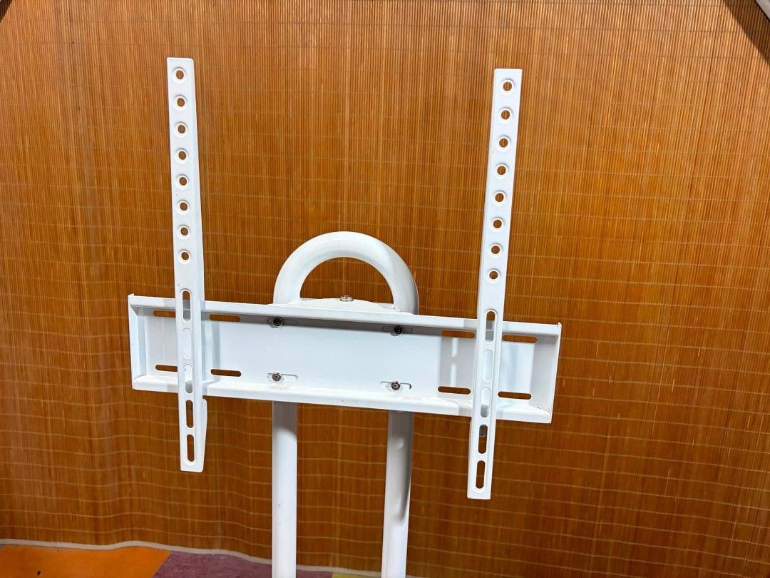 Tv Stand (Category: TV Consoles) located in Meycauayan. Submitted by marygracecasimiro (Listing ID 1459576609, Image 3). Description: Tv Stand / Tv Easel Upto 65inch TV Adjustable Tv height Adjustable Tv Angle 2-Tier Console Shelves Price : 4.5k ✅ In VERY good condition 🩷🧡.