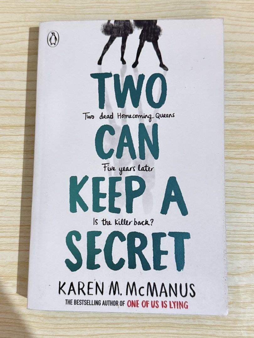 Two Can Keep A Secret by Karen McManus [Sprayed Edges] (Category: Storybooks) located in Santo Tomas. Submitted by meyuhfiles (Listing ID 1459545766, Image 1). Description: 💵: Maya / Gcash 🚚: J&T Direct / Lalamove / Tiktok Checkout 📍 Sto. Tomas, Batangas.
