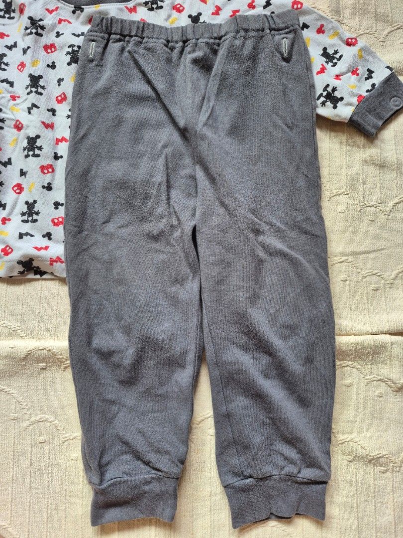 Uniqlo Kids pajama (Category: Babies & Kids Fashion) located in Quezon City. Submitted by littlefonsy (Listing ID 1459524605, Image 3). Description: Uniqlo pajama for kids 1-2 years old. Mickey mouse design. tag removed already.