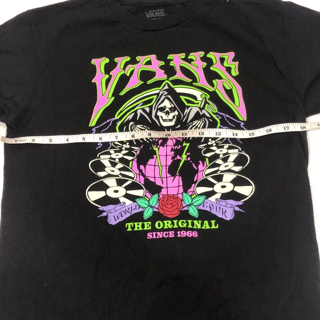 Vans T-Shirts Bundle (3) - Size Small (Category: Tshirts & Polo Shirts ) located in Manila. Submitted by janmichael26601 (Listing ID 1459512461, Image 3). Description: - Set of 3 Vans T-shirts - All size Small - Black with checkerboard logo - Black with grim reaper graphic - Orange with outdoor club graphic - Ideal for any Vans enthusiast Aspack.