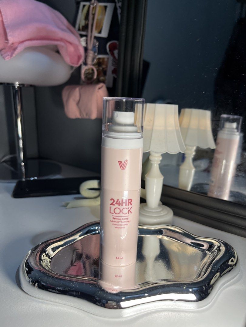 ViCE CO 24HR. LOCK SETTING SPRAY (Category: Makeup) located in Dasmarinas. Submitted by chesnut97 (Listing ID 1459625210, Image 1). Description: - Brand: ViCE CO - Product: 24HR LOCK Setting Spray - Benefit: Ensures makeup stays locked for up to 24 hours - Ideal for: Long-lasting makeup looks - Size: 50 ml - NO BOX - 95% pa..