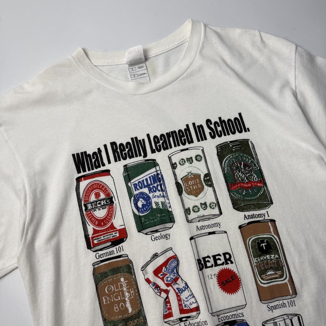 Vintage Beer Tee (Category: Tshirts & Polo Shirts ) located in Quezon City. Submitted by beastmnl (Listing ID 1459644809, Image 3). Description: Dimension 22.5 .