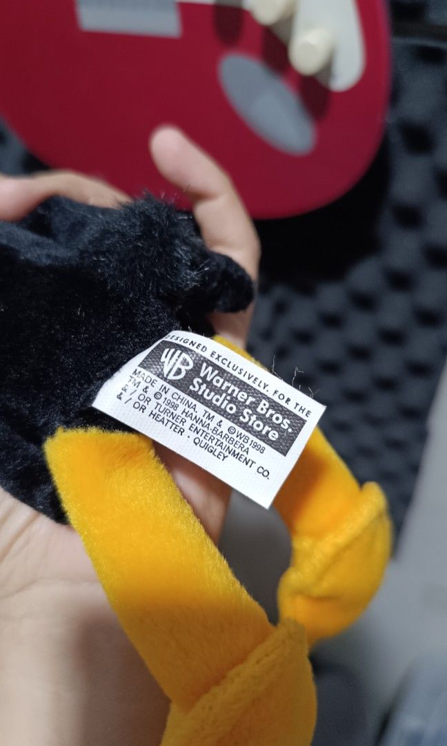 Vintage Duffy Duck Plushie (Category: Plushies & Soft Toys) located in Midsayap. Submitted by macoy.picker (Listing ID 1459620289, Image 2). Description: Vintage Duffy Duck Plushie 150 + sf.
