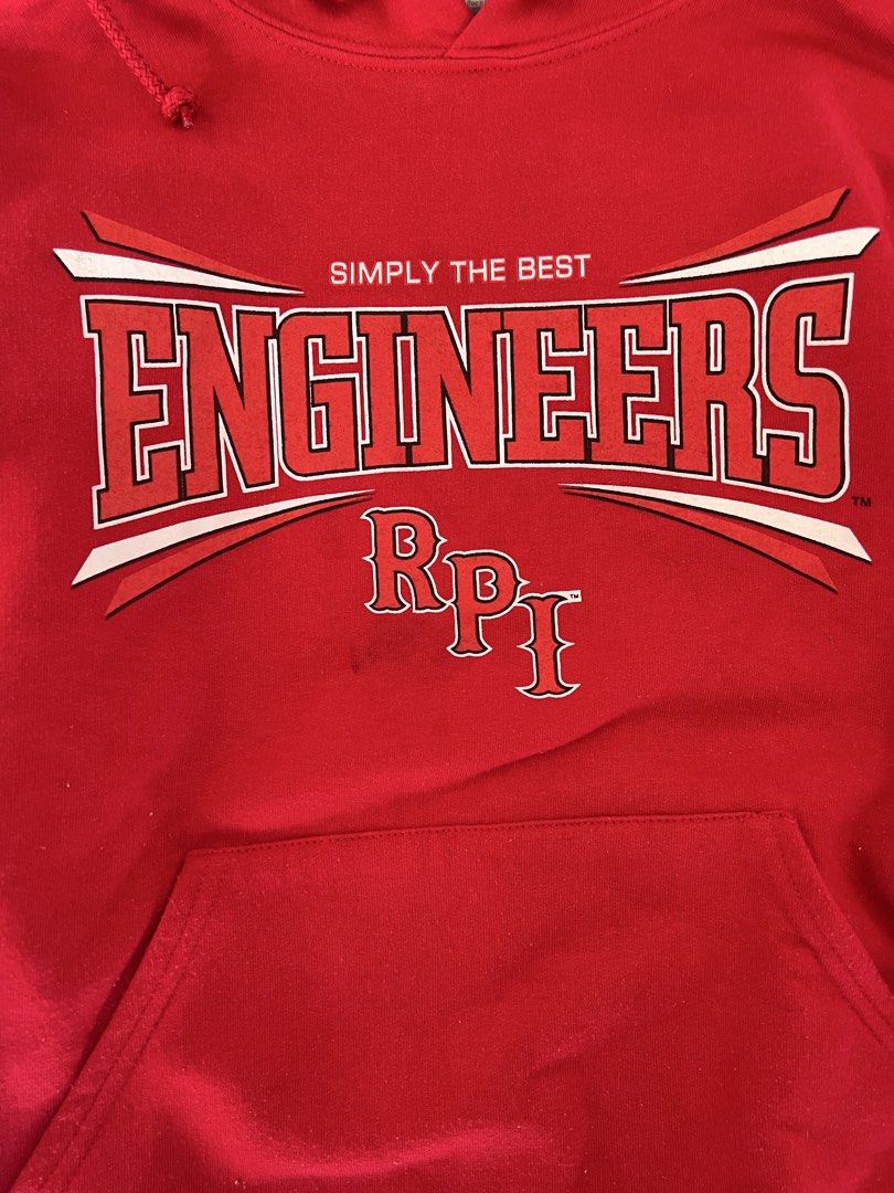 Vintage Engineers RPI Hoodie (Category: Hoodies) located in Buenavista. Submitted by sams.thrift (Listing ID 1459547296, Image 2). Description: Excellent condition 19x25.5.
