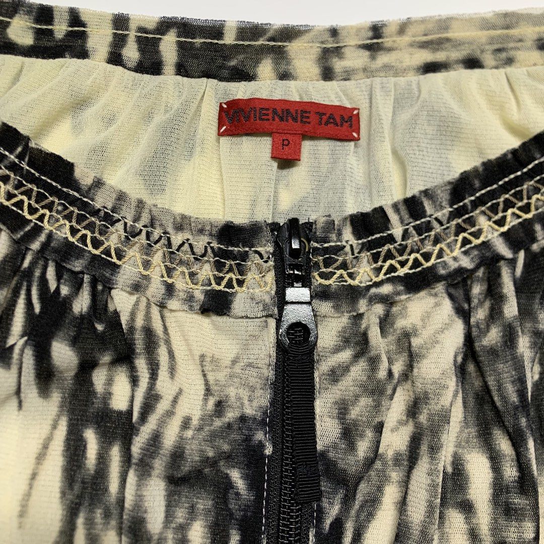 Vivienne tam - printed longsleeve (Category: Longsleeves) located in Manila. Submitted by shottas_21 (Listing ID 1459616008, Image 2). Description: Vivienne tam - printed longsleeve SIZE - P CONDITION - 9/10 Made in Hongkong 100% NYLON CHEST - 18” LENGTH - 21.5” SHOULDERS - 18” SLEEVE - 19.5” HEM - 18”.