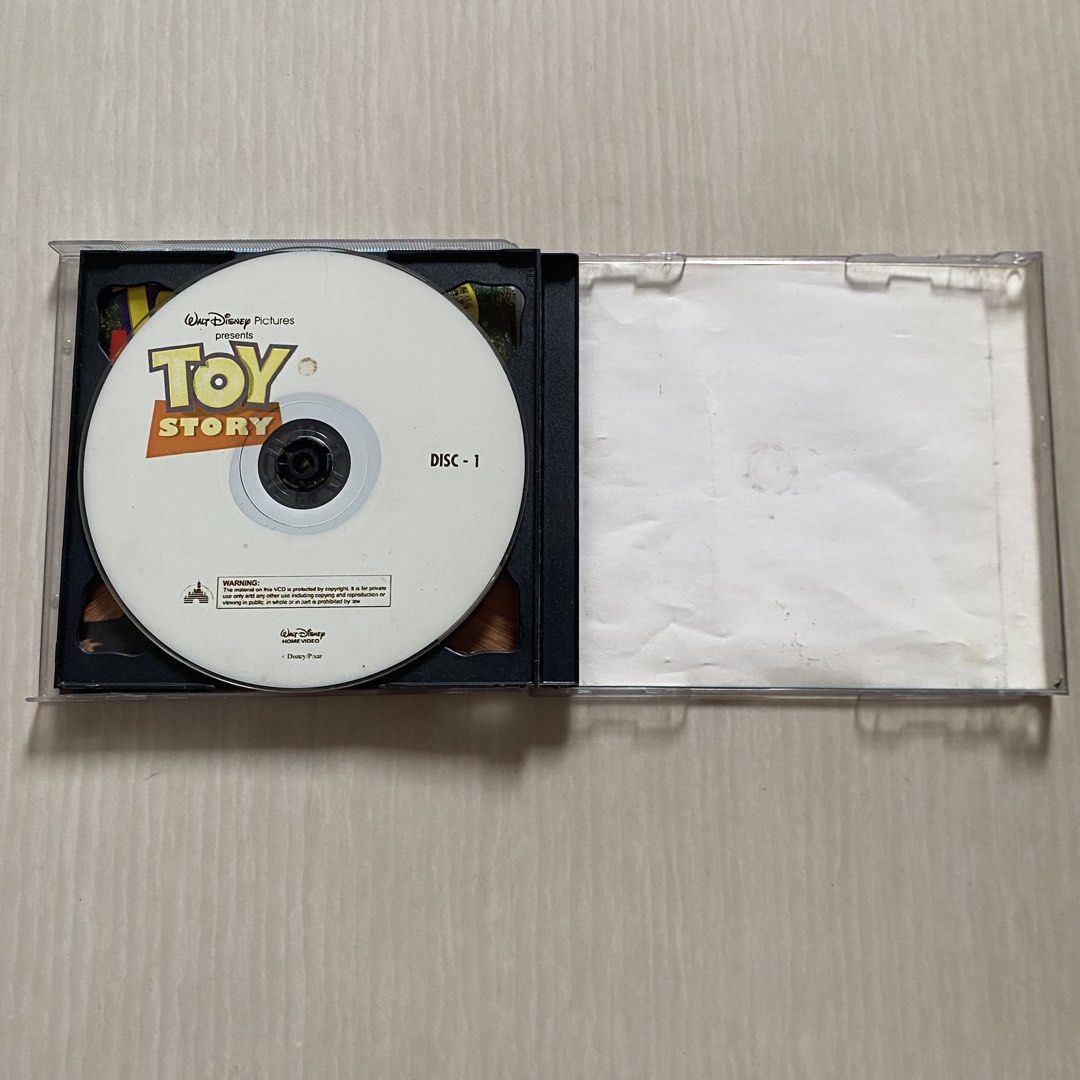 Walt Disney Toy Story VCD (Category: CDs & DVDs) located in Dasmarinas. Submitted by pb_declutters (Listing ID 1459544820, Image 3). Description: ✨ WELCOME! PLEASE READ BEFORE MAKING AN OFFER: 📌 Availability: All items listed are AVAILABLE unless marked as sold or deleted. No need to ask "Is this available?" 📍 Location: San Agustin II, Dasmariñas City, Cavite 💵 Payment: GCash Only (Strictly Payment First) 🛵 Shipping Options: • J&T Express (Mo