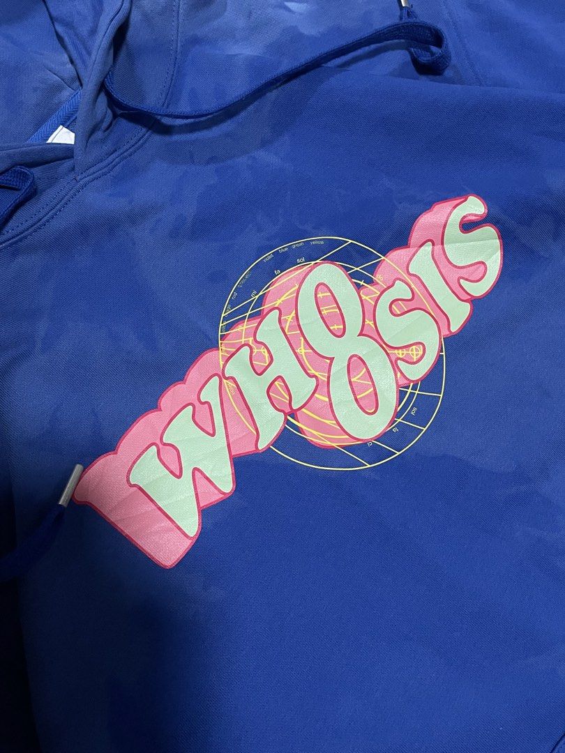 Whoosis Blue Washed Jacket Hoodie (Category: Coats, Jackets and Outerwear) located in Caloocan City. Submitted by thriftkidd2024 (Listing ID 1459652556, Image 2). Description: [ Whoosis Blue Washed Jacket Hoodie ] L on tag width: 23 length: 28 In Excellent condition 9.5/10 color rate no issue 550php Taguig cityy📍 Dm to purchase📥.