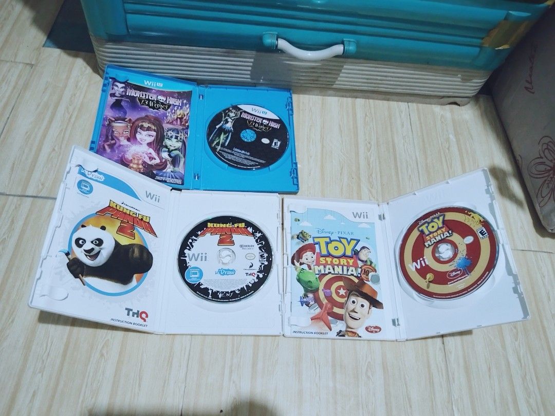 Wii Games (Category: Nintendo) located in Manila. Submitted by trixie1996 (Listing ID 1459664550, Image 2). Description: For sale 200 each Delivery via Jnt Lalamove Gogoexpress Pickup are available Location San Juan manila Pm me if you're interested thankyou.