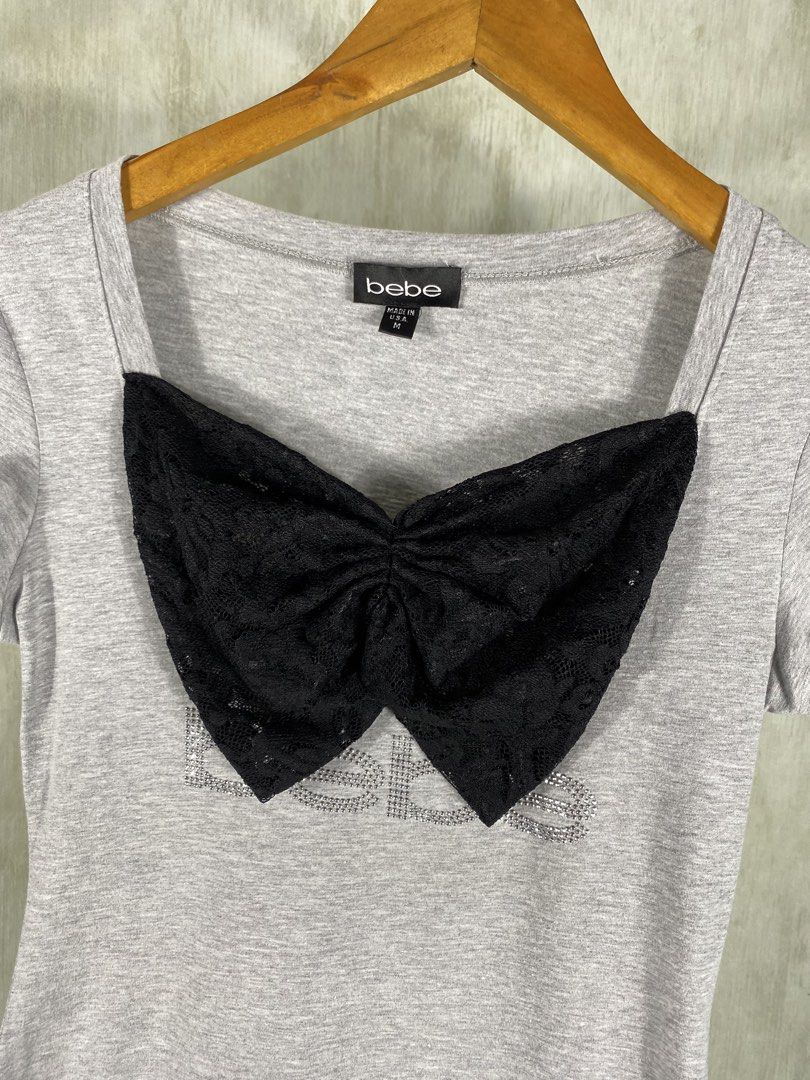 Y2k Bebe Rhinestones (Category: Shirts) located in Cabanatuan. Submitted by luwer (Listing ID 1459637248, Image 2). Description: Y2k Bebe In good condition .