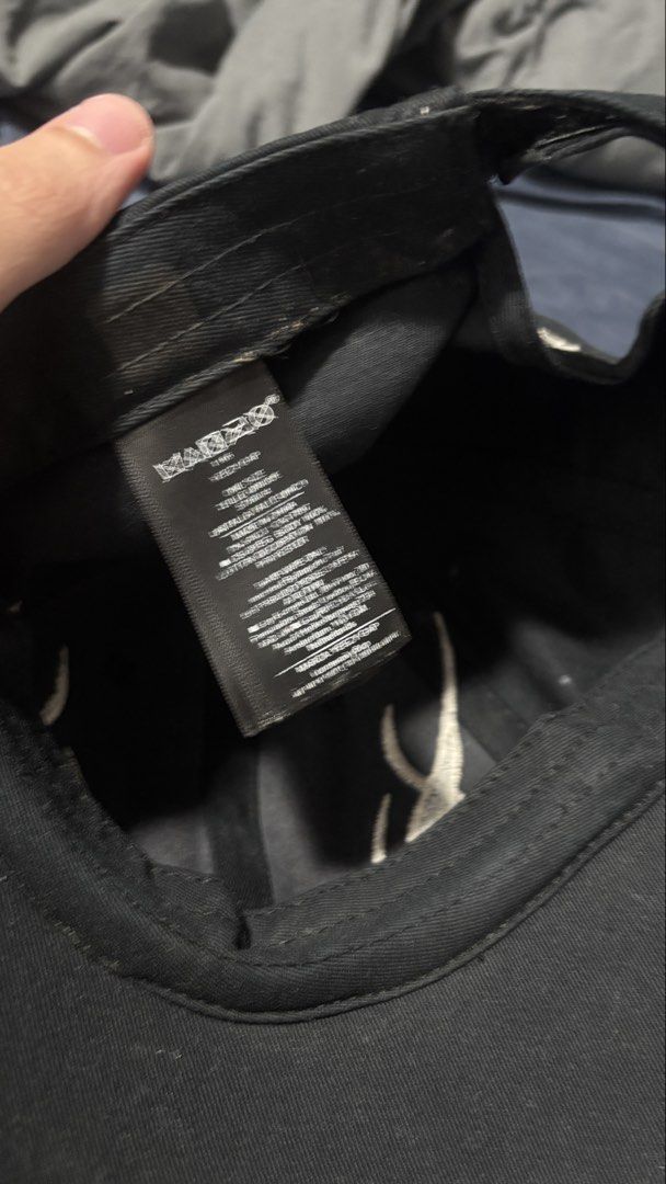 Yeezy Gap x Balenciaga Flame Hat (Category: Caps & Hats) located in Malay. Submitted by mforgasm.archive (Listing ID 1459616036, Image 3). Description: Authentic No issue just has a few marks on it but can be easily removed.