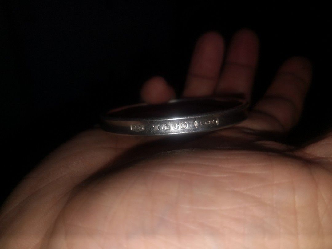 1997 Tiffany and co 925 solid silver 1837 bangle (Category: Body Jewelry) located in Manila. Submitted by silverfalcon_50c29c (Listing ID 1459802398, Image 3). Description: 1997 tiffany and co 925 solid silver 1837 line, for sale.